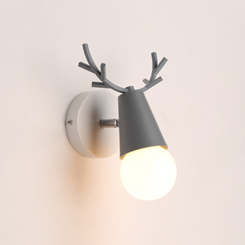 Multi-Light Geometric Wall Lamps Modern Style Metal Wall Mounted Lights