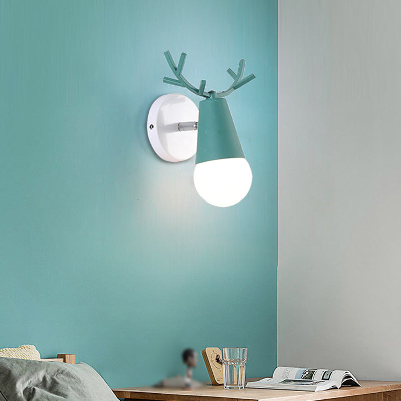 Multi-Light Geometric Wall Lamps Modern Style Metal Wall Mounted Lights