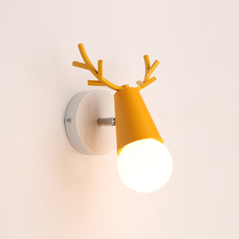 Multi-Light Geometric Wall Lamps Modern Style Metal Wall Mounted Lights