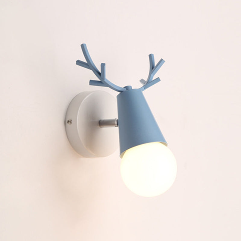 Multi-Light Geometric Wall Lamps Modern Style Metal Wall Mounted Lights