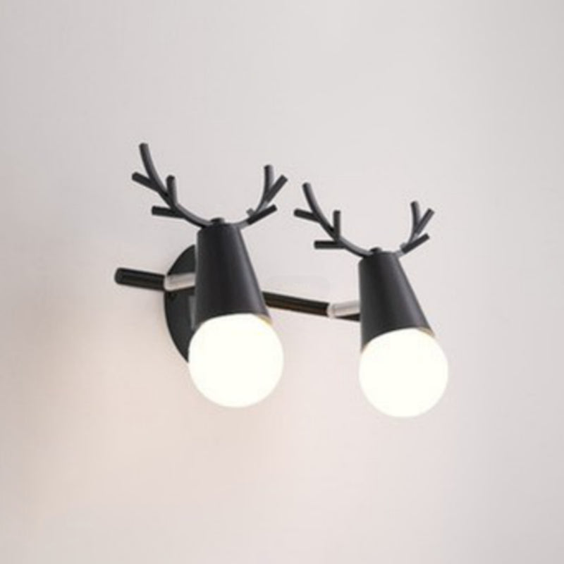 Multi-Light Geometric Wall Lamps Modern Style Metal Wall Mounted Lights