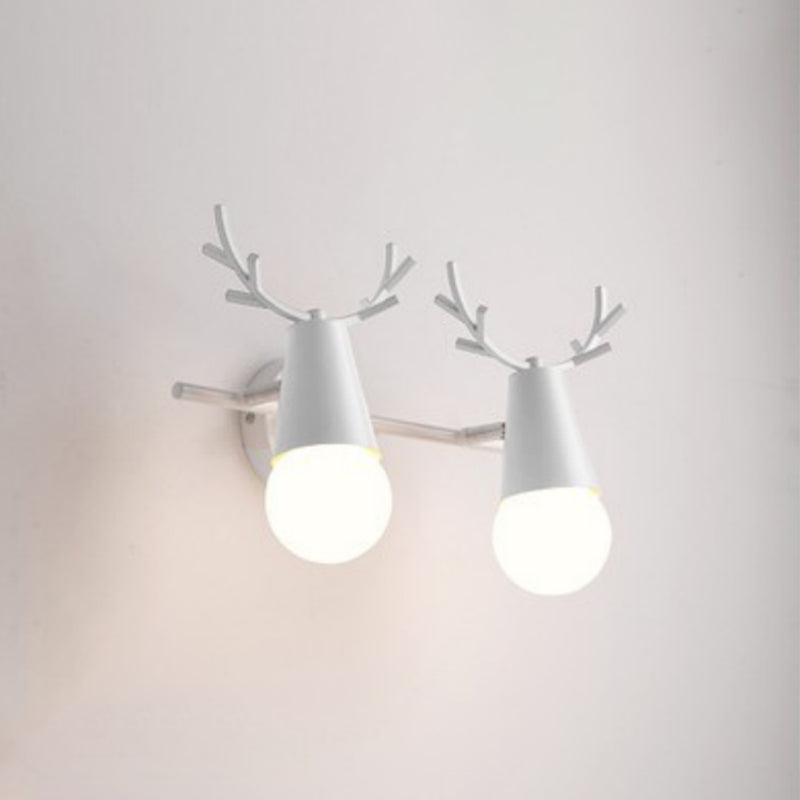 Multi-Light Geometric Wall Lamps Modern Style Metal Wall Mounted Lights