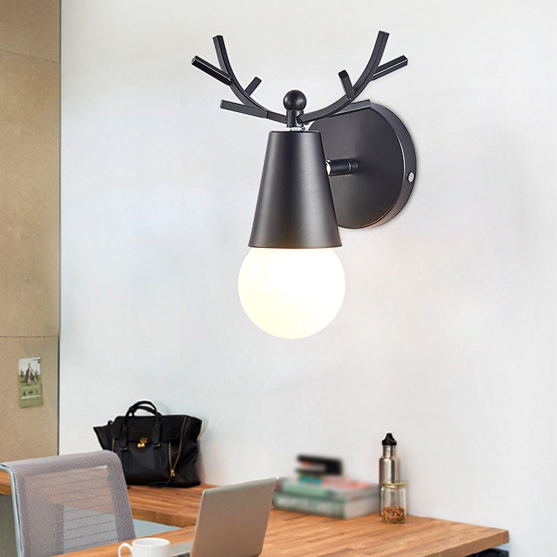 Multi-Light Geometric Wall Lamps Modern Style Metal Wall Mounted Lights