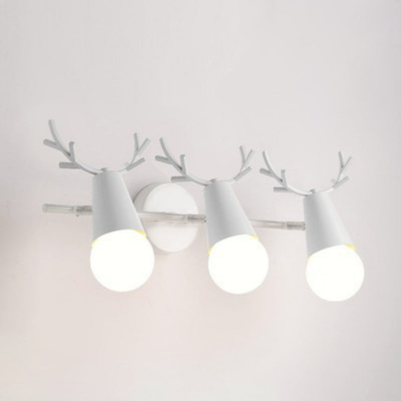 Multi-Light Geometric Wall Lamps Modern Style Metal Wall Mounted Lights