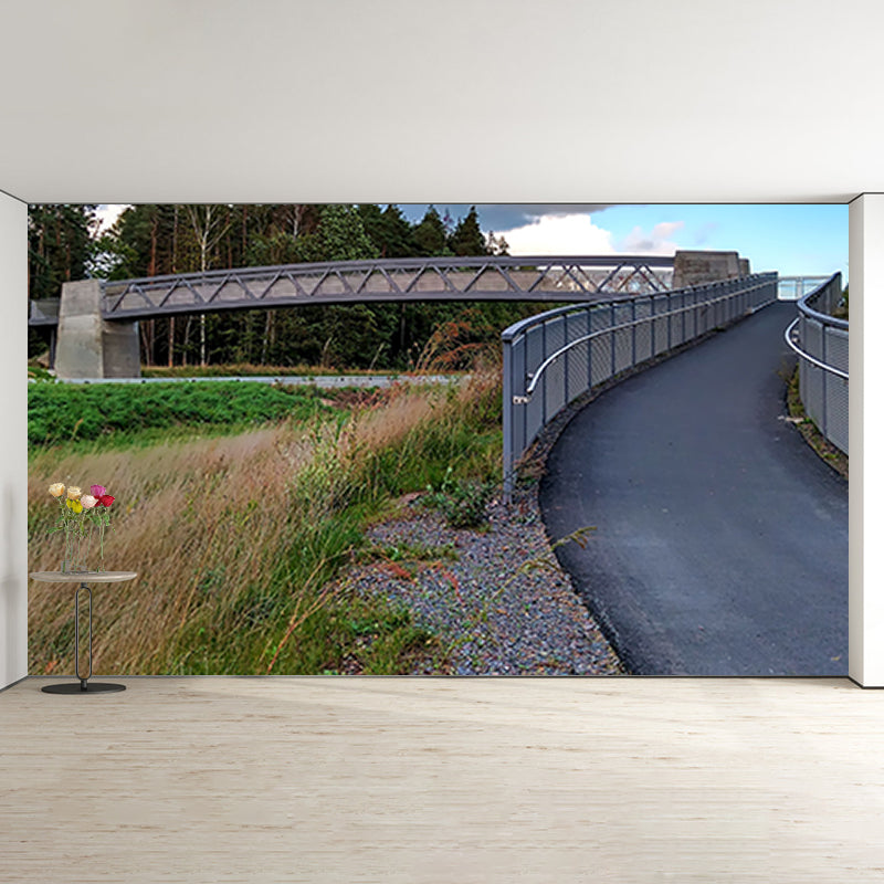 Photography Outdoor Path Wall Mural Living Room Mural Wallpaper