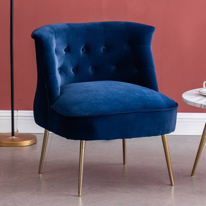 22.83" L x 23.62" W x 27.55" H Modern Armless Sofa Accent Chair for Living Room