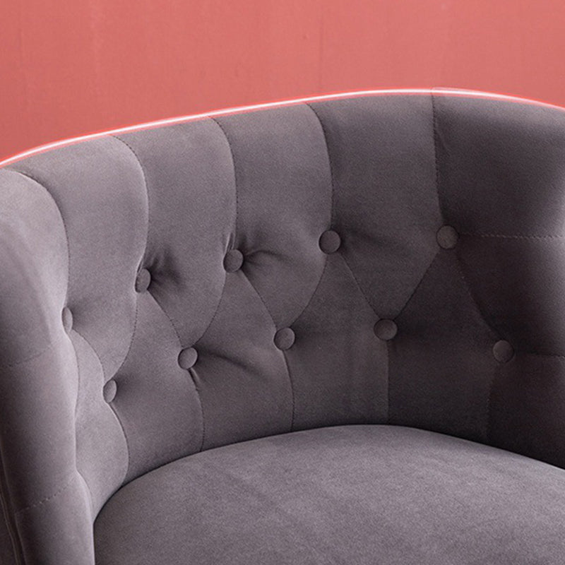 22.83" L x 23.62" W x 27.55" H Modern Armless Sofa Accent Chair for Living Room