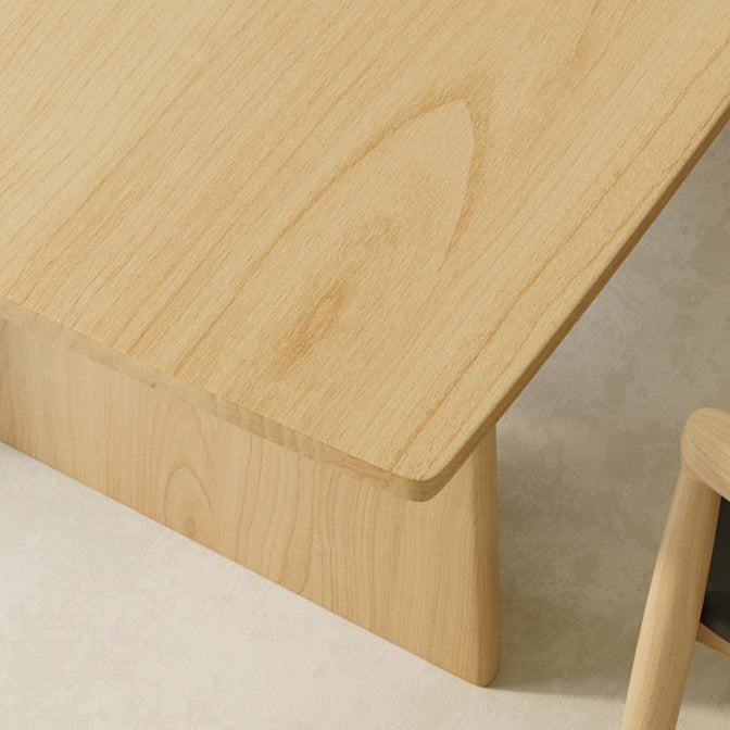 Modern Solid Wood Dining Room Set 1/2/4/5/7 Pieces Pine Dining Room Chair Set