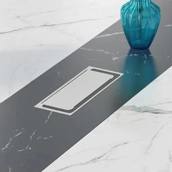 Wooden Office Writing Desk Rectangular Cable Management Office Desk