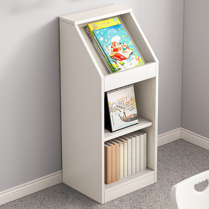 Closed Back Shelf Bookcase Scandinavian Bookshelf for Office