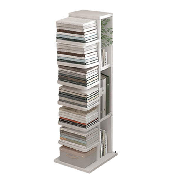 13.78"W Bookshelf Contemporary Style Bookcase for Home and Office