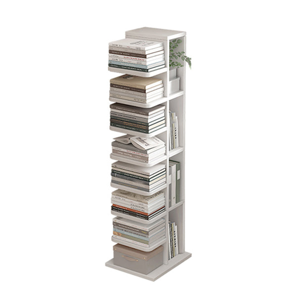 13.78"W Bookshelf Contemporary Style Bookcase for Home and Office