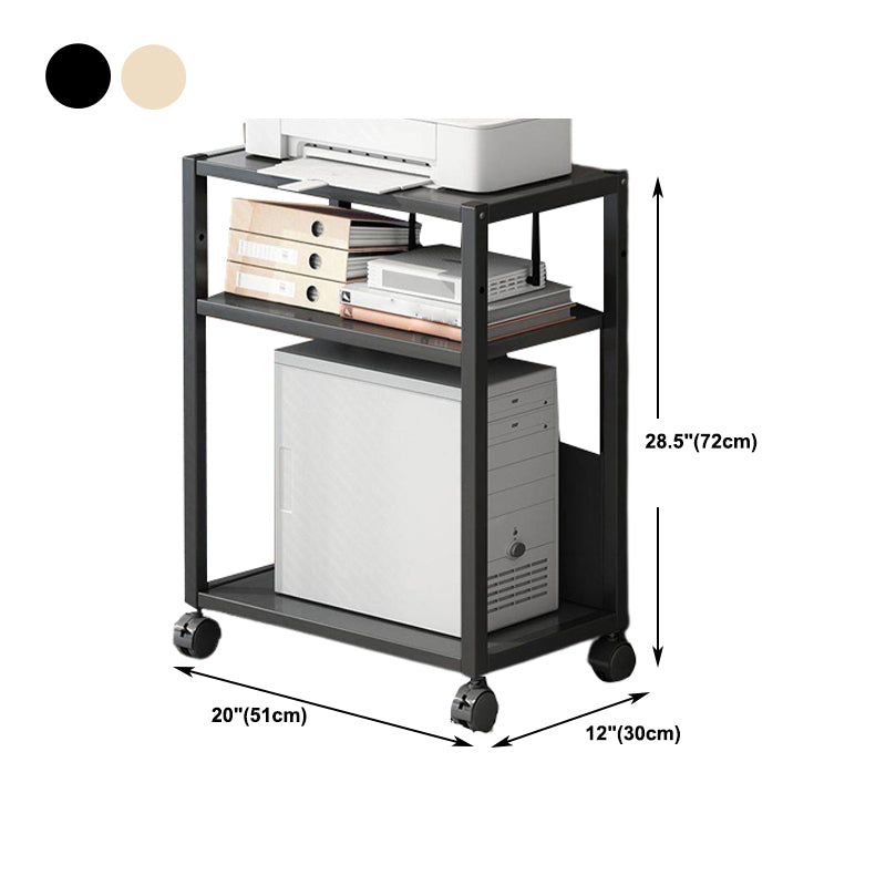 Engineered Wood Bookshelf Etagere Shelf Bookcase for Home Office