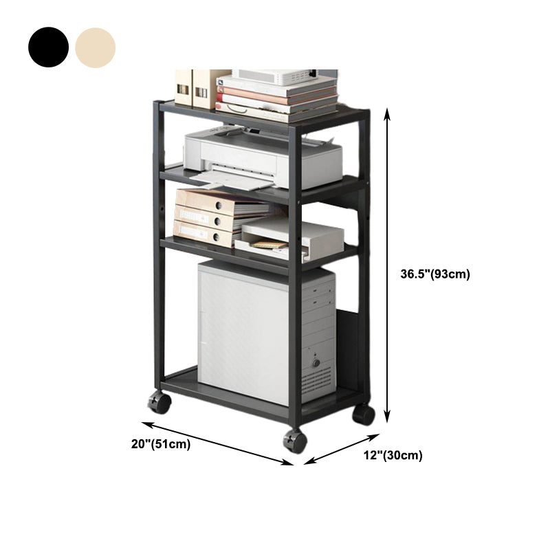 Engineered Wood Bookshelf Etagere Shelf Bookcase for Home Office