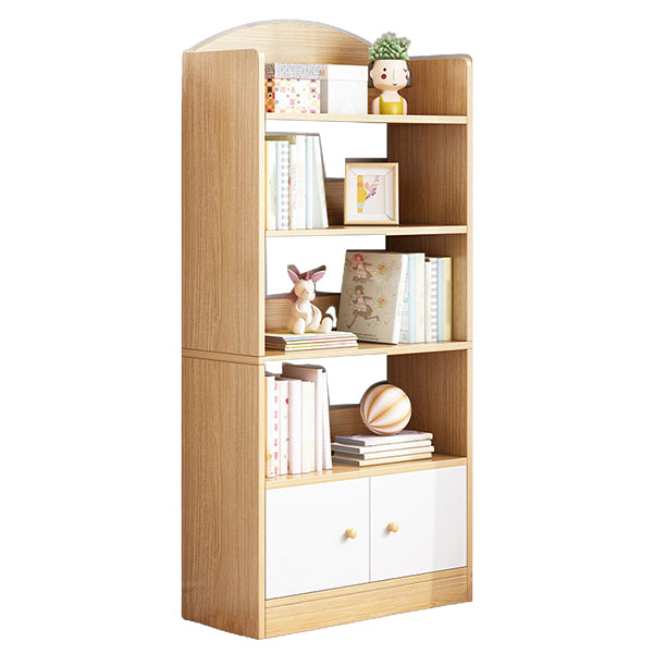 Modern Style Bookshelf Engineer Wood Bookcase for Home Study Room