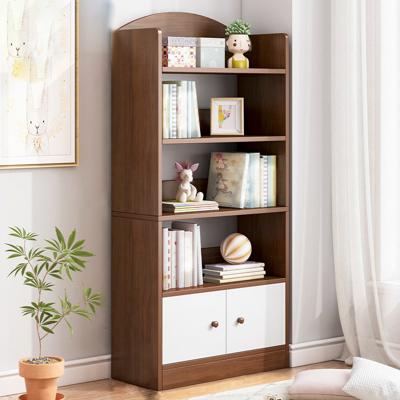 Modern Style Bookshelf Engineer Wood Bookcase for Home Study Room
