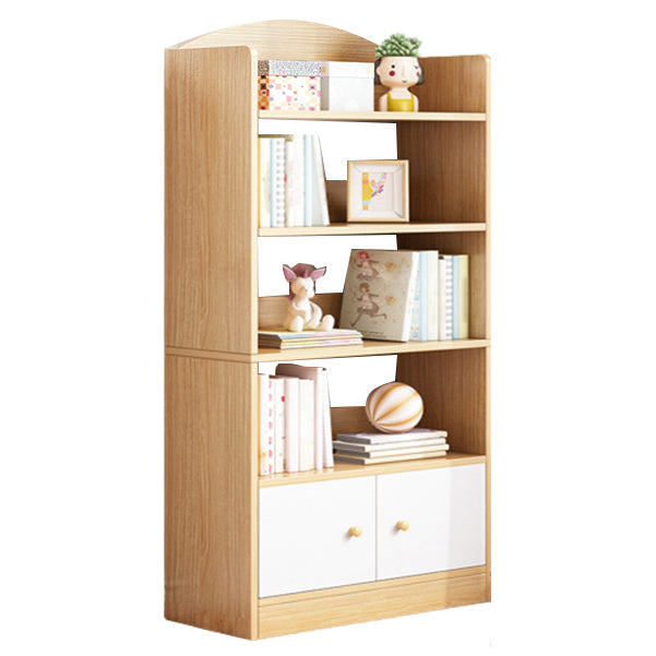Modern Style Bookshelf Engineer Wood Bookcase for Home Study Room