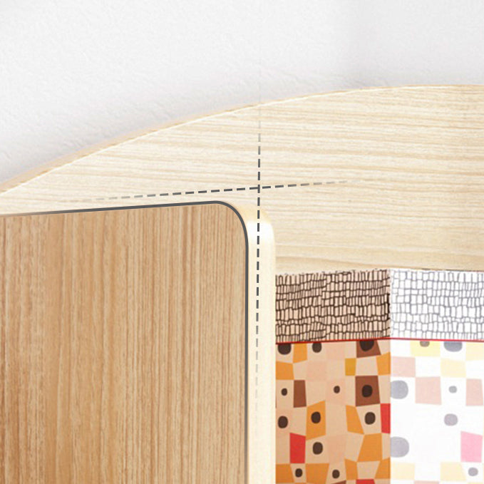 Modern Style Bookshelf Engineer Wood Bookcase for Home Study Room