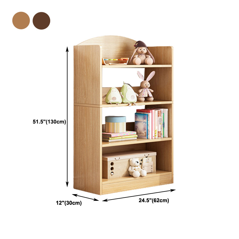 Modern Style Bookshelf Engineer Wood Bookcase for Home Study Room