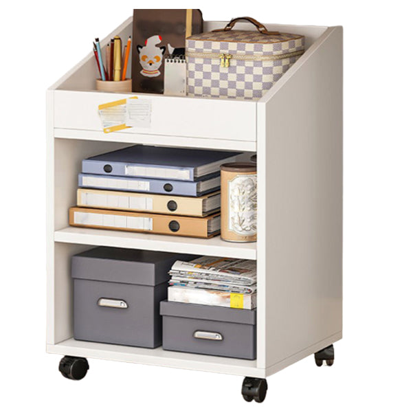 Contemporary Style Bookshelf Engineered Wood Bookcase for Office and Study Room