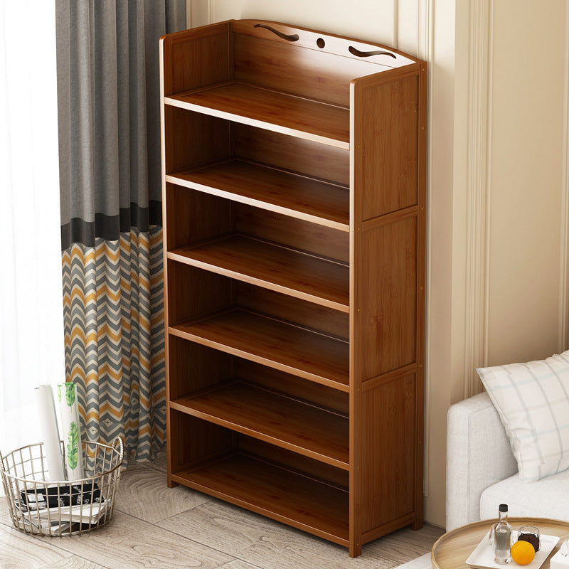 Brown Color Modern Style Bookshelf Engineer Wood Bookcase for Home