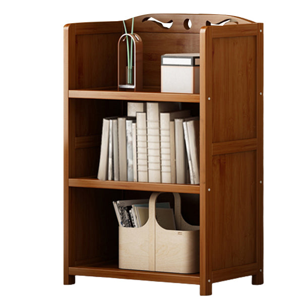 Brown Color Modern Style Bookshelf Engineer Wood Bookcase for Home