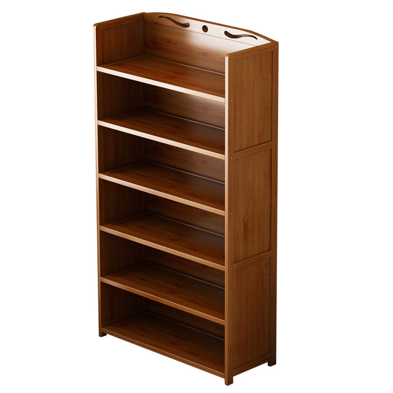 Brown Color Modern Style Bookshelf Engineer Wood Bookcase for Home