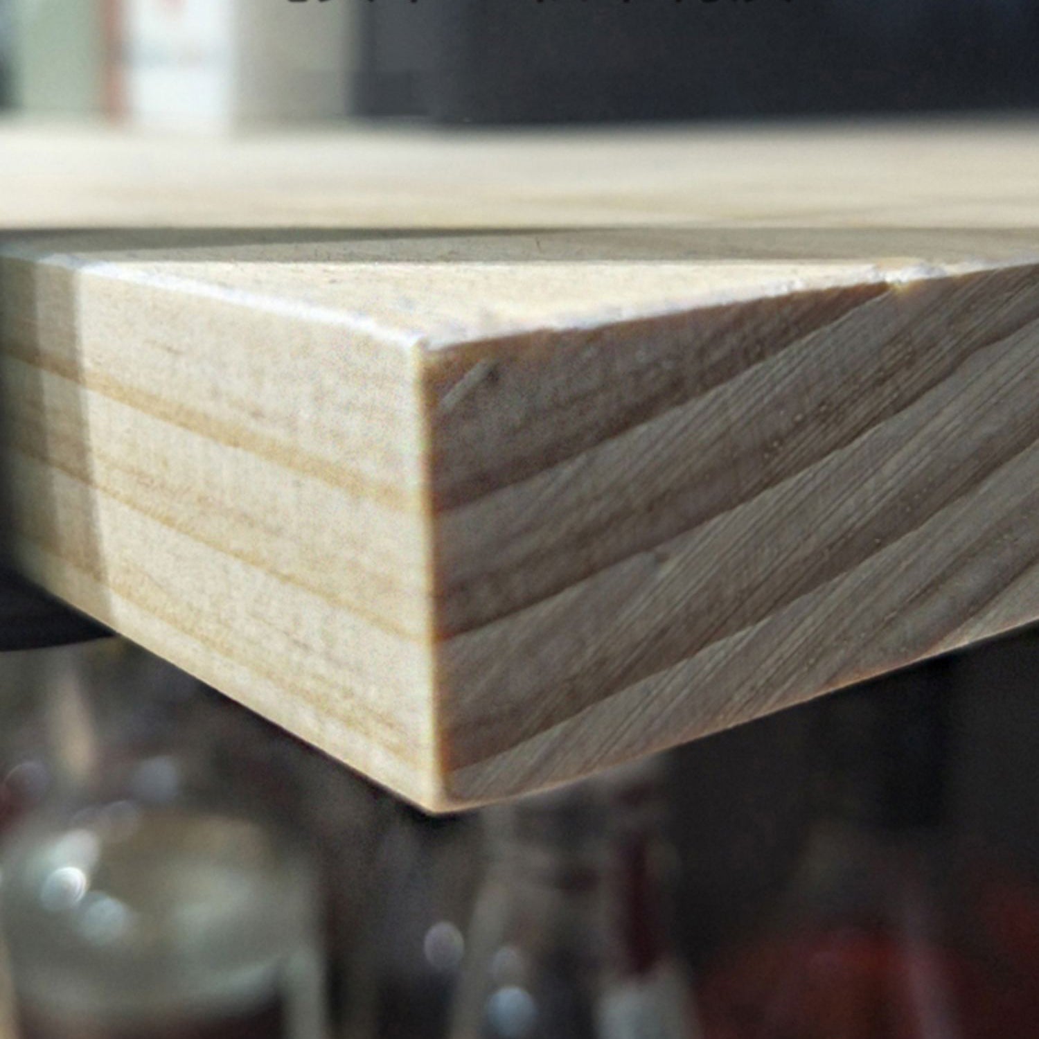 9.84"W Bookshelf Industrial Style Wall Mounted Bookcase for Home Study Room