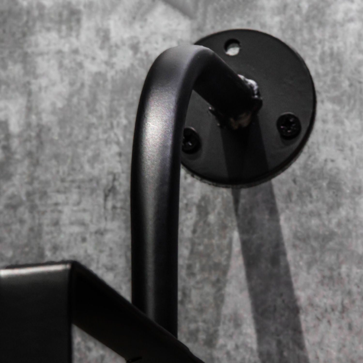 9.84"W Bookshelf Industrial Style Wall Mounted Bookcase for Home Study Room