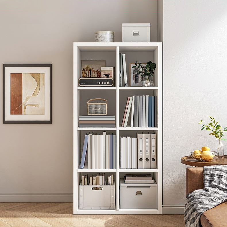 11.81"W Bookshelf Closed Back Scandinavian Style Bookcase for Home and Office