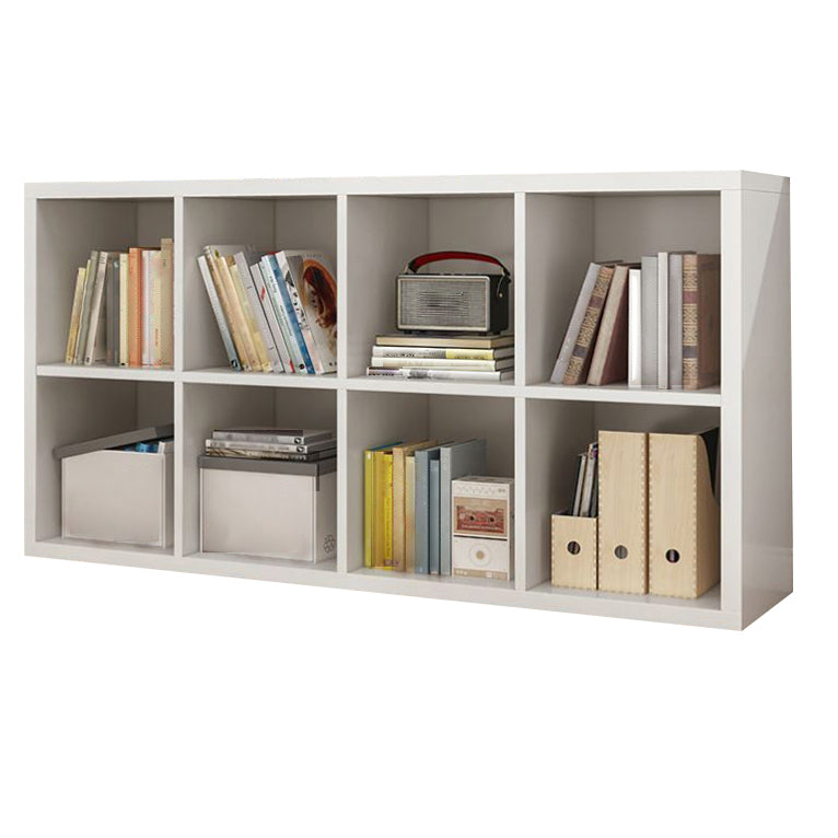11.81"W Bookshelf Scandinavian Style Closed Back Bookcase for Home and Office