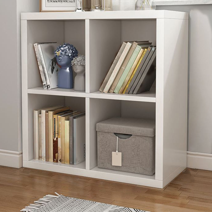 11.81"W Bookshelf Scandinavian Style Closed Back Bookcase for Home and Office