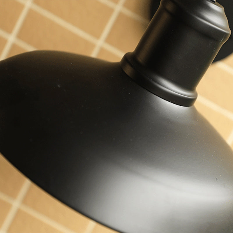 Metal Dome Shape Wall Light Industrial Waterproof Wall Sconce for Outdoors