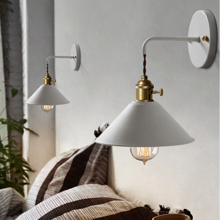 Flare Wall Mounted Lamps Modern Style Metal 1 Light Wall Light Sconces