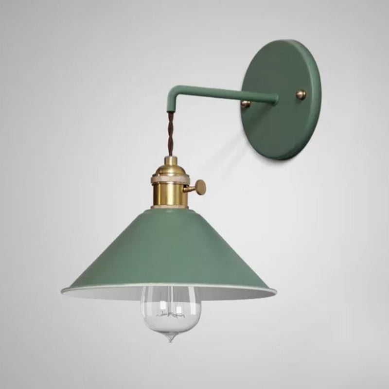 Flare Wall Mounted Lamps Modern Style Metal 1 Light Wall Light Sconces