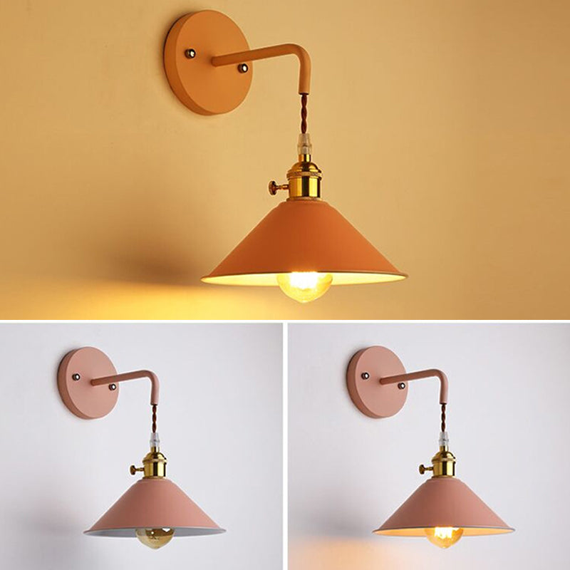 Modern Wall Lamp Household Colorful Metal Wall Mount Lighting for Sitting Room