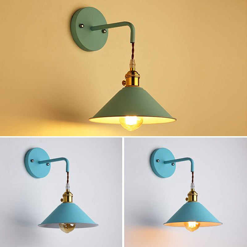 Modern Wall Lamp Household Colorful Metal Wall Mount Lighting for Sitting Room