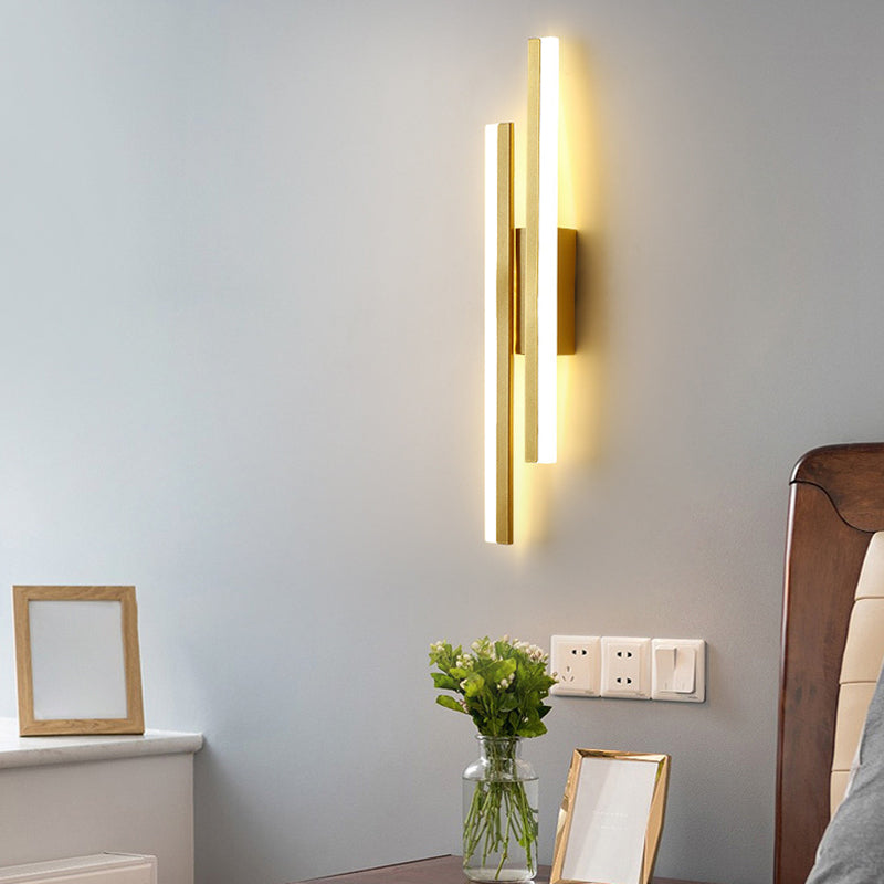 Modern Style Minimalist Wall Mount Light Metal LED Wall Light for Bedroom