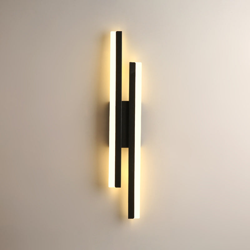 Modern Style Minimalist Wall Mount Light Metal LED Wall Light for Bedroom