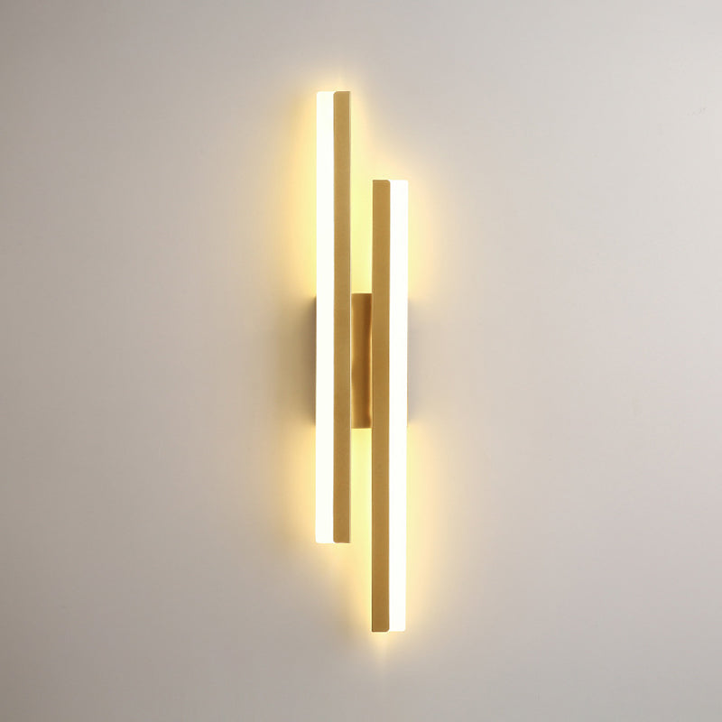 Modern Style Minimalist Wall Mount Light Metal LED Wall Light for Bedroom