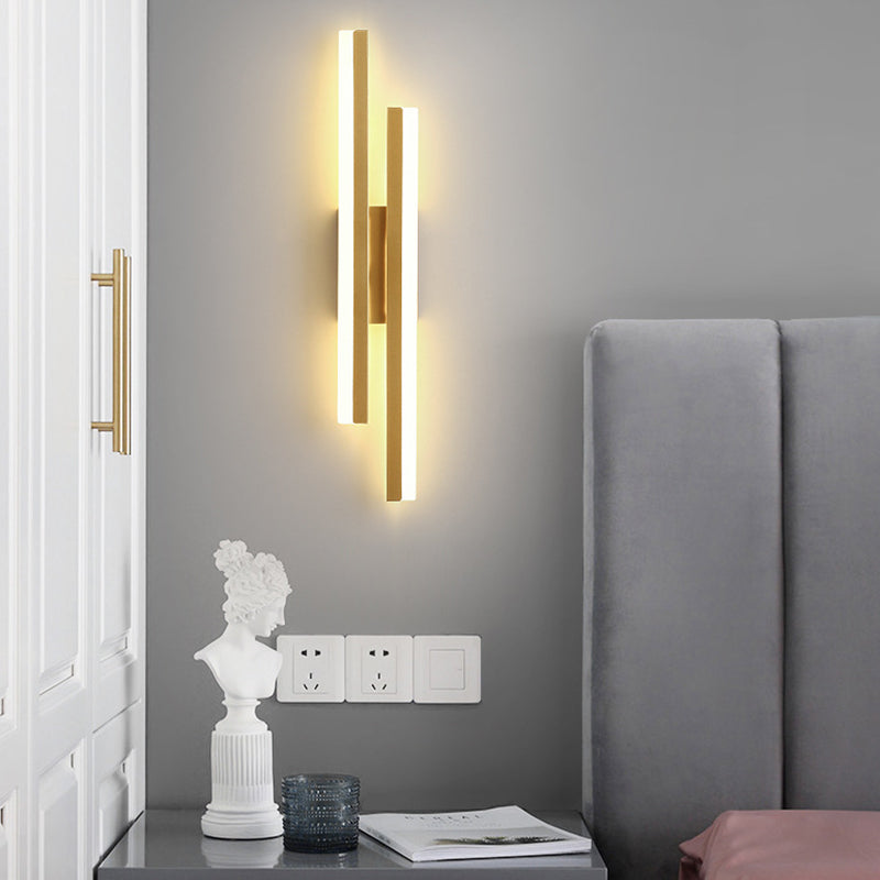 Modern Style Minimalist Wall Mount Light Metal LED Wall Light for Bedroom