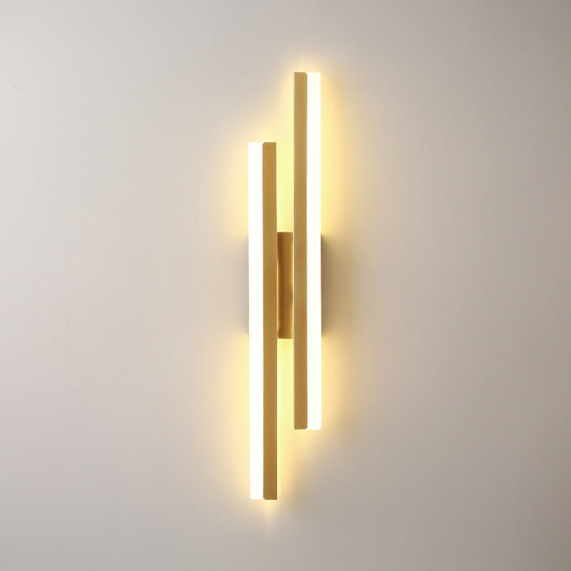 Modern Style Minimalist Wall Mount Light Metal LED Wall Light for Bedroom