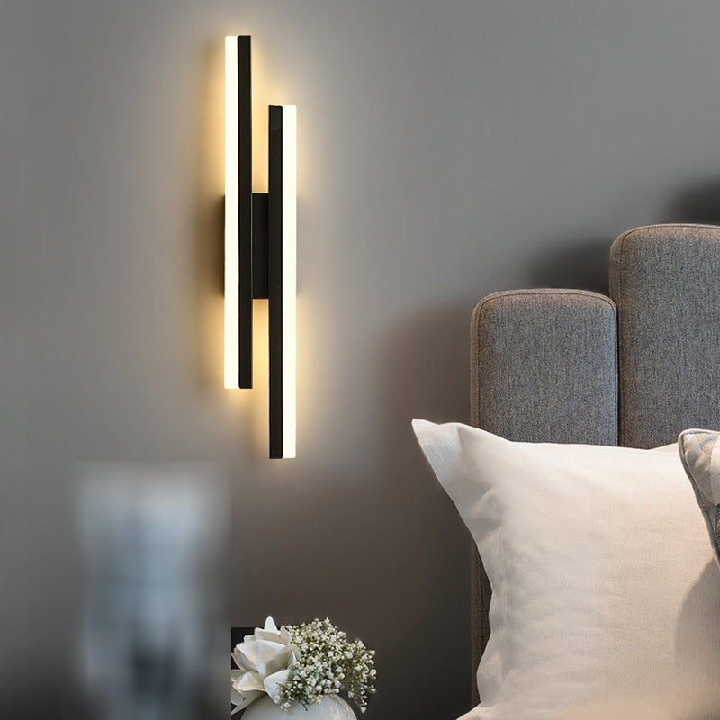 Modern Style Minimalist Wall Mount Light Metal LED Wall Light for Bedroom