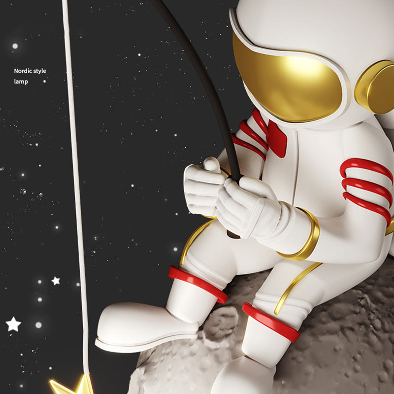 Contemporary Astronaut Wall Light Household Wall Lighting Fixture for Living Room