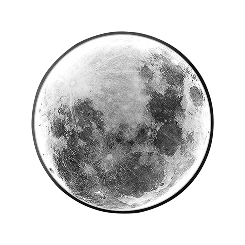 Contemporary Circle LED Wall Light Household Wall Lighting Fixture for Living Room