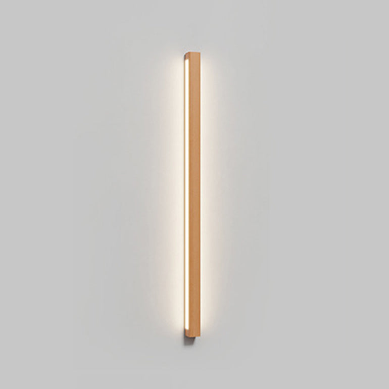 Modern Creative Wall Light Wood Bedside Wall Sconce Light for Living Room