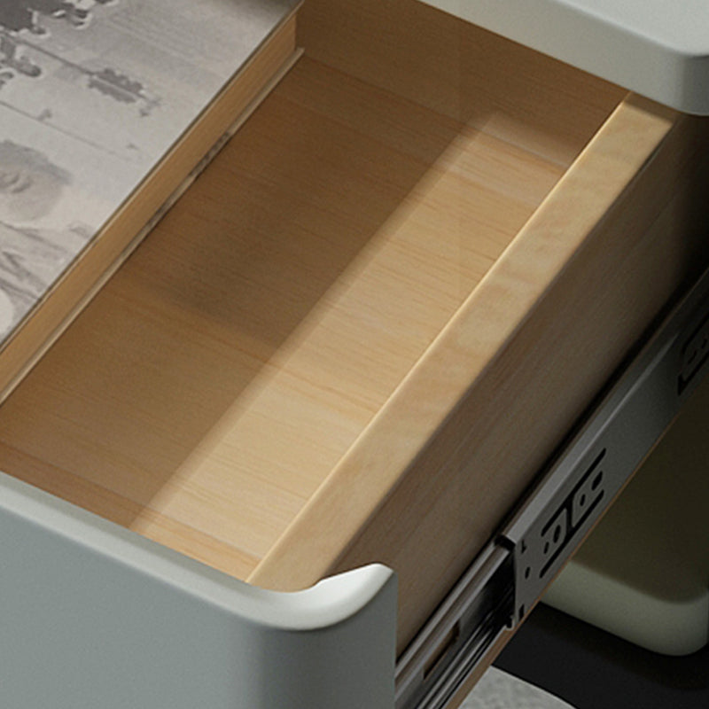 Wooden Drawer Storage Bed Nightstand Modern Night Table for Bedroom