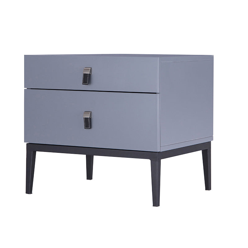 Wooden Drawer Storage Bed Nightstand Modern Night Table for Bedroom