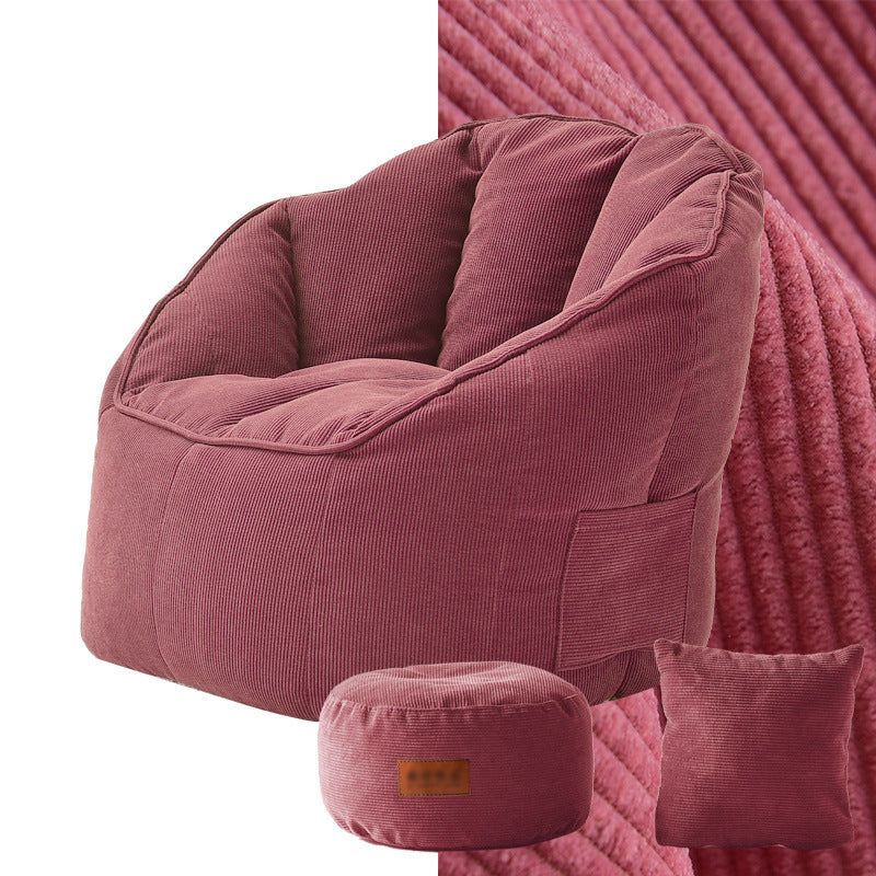 Bonded Leather/Corduroy Arms Included Chair 29.5"L Chair for Living Room