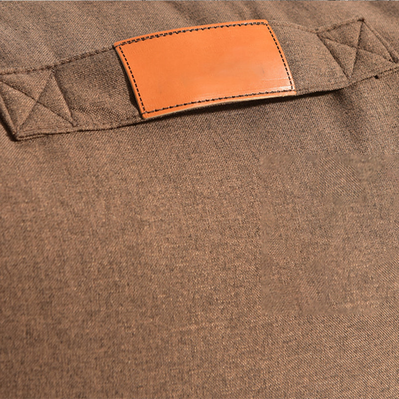 Bonded Leather/Corduroy Arms Included Chair 29.5"L Chair for Living Room